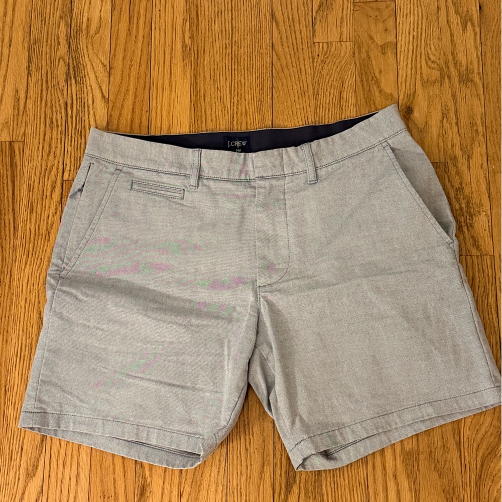 J Crew Light Blue Shorts 32, 7in